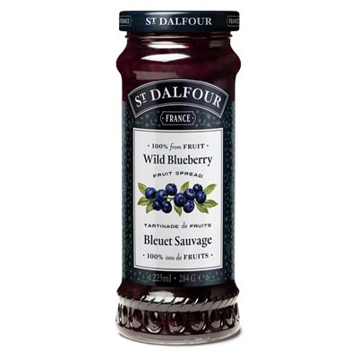 St. Dalfour Tartinade de Luxe Bleuet Sauvage 225 ml