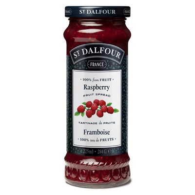 St. Dalfour Tartinade de Luxe Framboise Rouge 225 ml