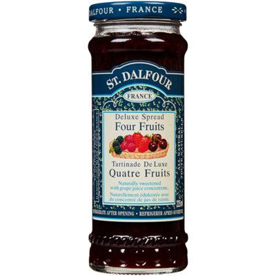 St. Dalfour Tartinade de Luxe Quatre Fruits 225 ml