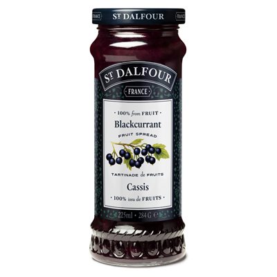 St. Dalfour Deluxe Spread Black Currant 225 ml 