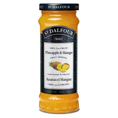 St. Dalfour Tartinade de Luxe Ananas & Mangue 225 ml