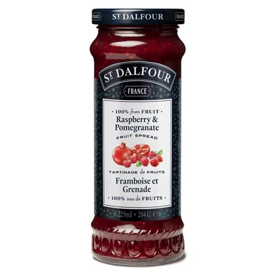 St. Dalfour Deluxe Spread Raspberry & Pomegranate 225 ml 