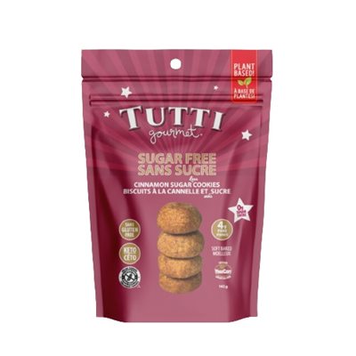 Tutti Gourmet Sugar Free Cinnamon Sugar(less) Cookies