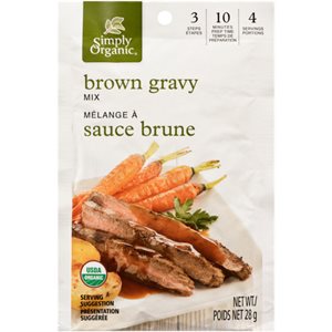 Simply Organic Mélange à Sauce Brune 28 g