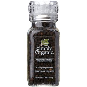 Simply Organic Black Peppercorns 75 g 
