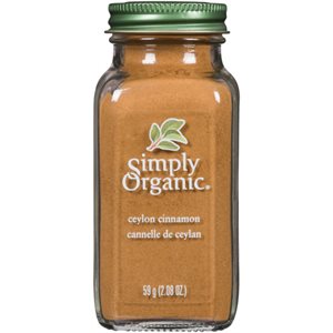 Simply Organic Ceylon Cinnamon 59 g 