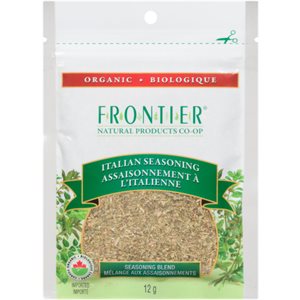 Frontier mélange aux assaisonnements assaisonnement à l'italienne bio 12 g