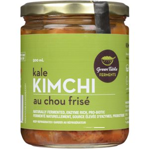 Green Table Ferments Kimchi au Chou Frisé 500 ml