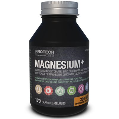 Innotech Magnesium+ Zinc&k2 120capsules