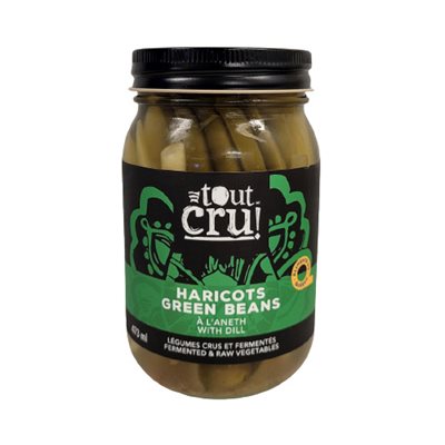 Tout cru! Green Beans with Dill 473 ml