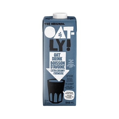 Oatly Boisson d'avoine extra crémeux 946ml Oatly Boisson d'avoine extra crémeux 946ml