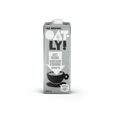 Oatly Boisson d'avoine Barista 946ml Oatly Boisson d'avoine Barista 946ml