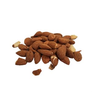 Bulk Organic Dry Roasted Almonds Approx:100g