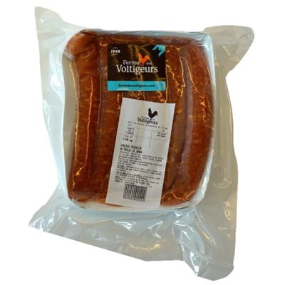 Saucisse Au Poulet Bio 6Un