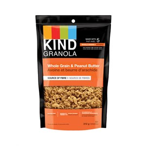 KIND Healthy Grains Granola Whole Grain Peanut Butter Clusters 312 g 