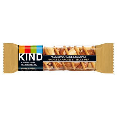 Kind Arachide Caramel Sel & Chocolat Noir 40G