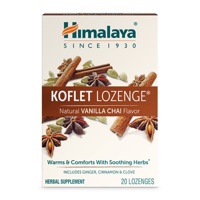 Himalaya Koflet Lozenge Chai Vanille 20Ct (Min 6)