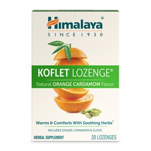 Himalaya Koflet Lozenge Orange Cardamom 20Ct (Min 6)