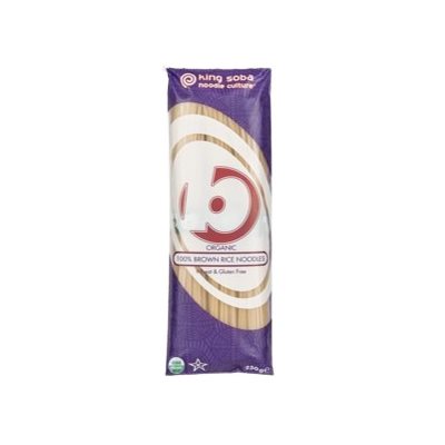 King Soba Organic Brown Rice Noodles 250gr