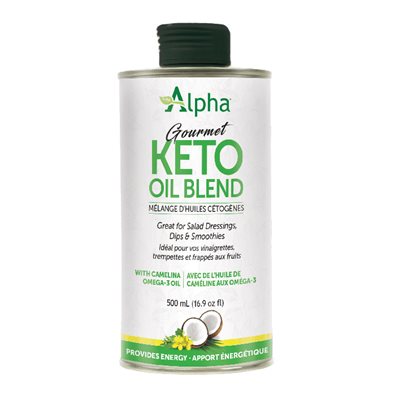 Alpha(MD) Mélange d'Huiles Cétogénes 500 mL liquide Alpha(MD) Mélange d'Huiles Cétogénes 500 mL liquide