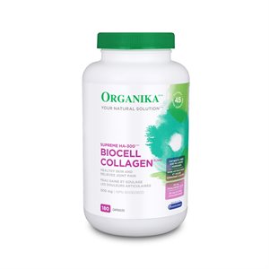 Organika Biocell Collagen (Formerly Ha-300) 180 Caps