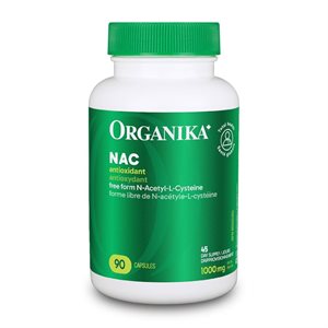 Organika Nac (N-Acétyle-L-Cystéine) 90caps