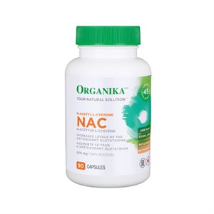 Organika Nac (N-Acetyl-L-Cysteine) 90 Caps