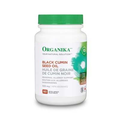 Organika Cumin Noir - Huile De Graine 60un Organika Cumin Noir - Huile De Graine 60un