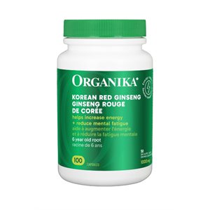 Organika Ginseng - Rouge De Corée 100caps