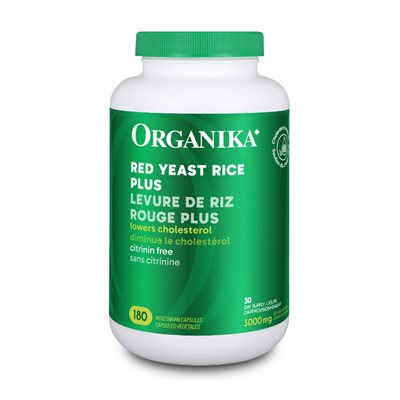 Organika Levure De Riz Rouge 180caps Organika Levure De Riz Rouge 180caps