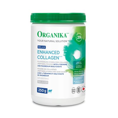 Organika Enhanced Collagen Relax W. Magnesium 250 G