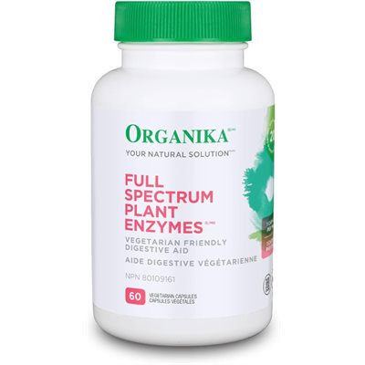 Organika Full Spectrum Plant Enzymes 60Vcaps