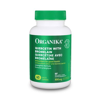 Organika Quercétine Avec bromélaïne 60un Organika Quercétine Avec bromélaïne 60un