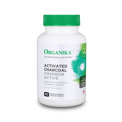 Organika Activated Charcoal 90 Vcaps