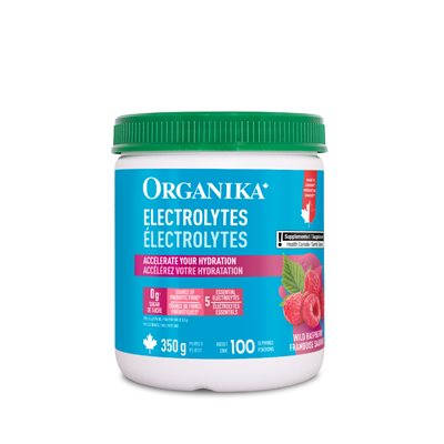 Organika électrolytes Framboise Sauvage 350g Organika électrolytes Framboise Sauvage 350g