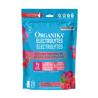 Organika framboises sauvages électrolytes 20sach Organika framboises sauvages électrolytes 20sach