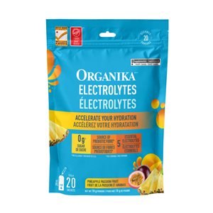 ORGANIKA ELECTROLYTES PINEAPPLE PASSION 3.5 G X 20 SACHETS