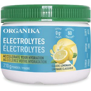 Organika Classic Lemonade Electrolyte powder 210g