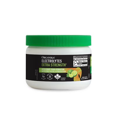 ORGANIKA ELECTROLYTES EXTRA PUISSANTS CITRON LIME 180g ORGANIKA ELECTROLYTES EXTRA PUISSANTS CITRON LIME 180g