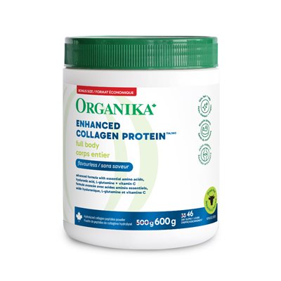 Organika Enhanced Collagen Full Body Protein 600G Organika Enhanced Collagen Full Body Protein 600G