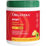 Organika Protéine de collagène enrichie pour le sport - Limonade classique 564 g