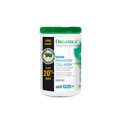 Organika Enhanced Collagen Powder Tau Bonus Size 300g