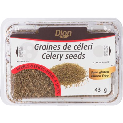 Dion Celery Seeds Herbs & Spices 43 g 43G