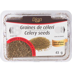 Dion Celery Seeds Herbs & Spices 43 g 43G