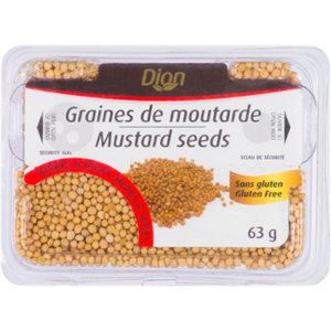 Dion Herbes & épices Graines de Moutarde 63 g