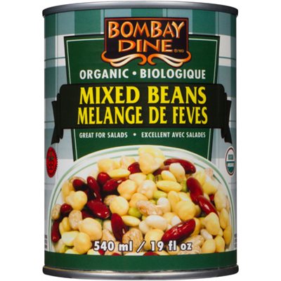 Bombay Dine Melange de Feves Biologique 540 ml Bombay Dine Melange de Feves Biologique 540 ml