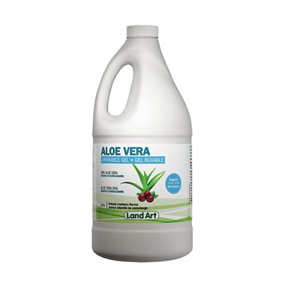 Land Art Aloe Vera Gel Saveur Canneberge