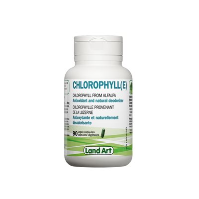 Land Art Chlorophyll(E) Capsules 100Mg 90U