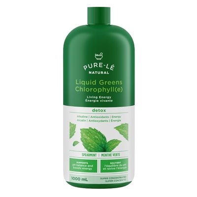 Pure-Le Liquid Greens Chlorophylle Menthe verte