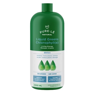 Pure-Le Liquid Greens Chlorophyll Unflavored 1L